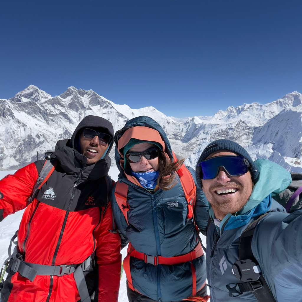 Two Americans, one Nepali climber scale Mt. Ama Dablam